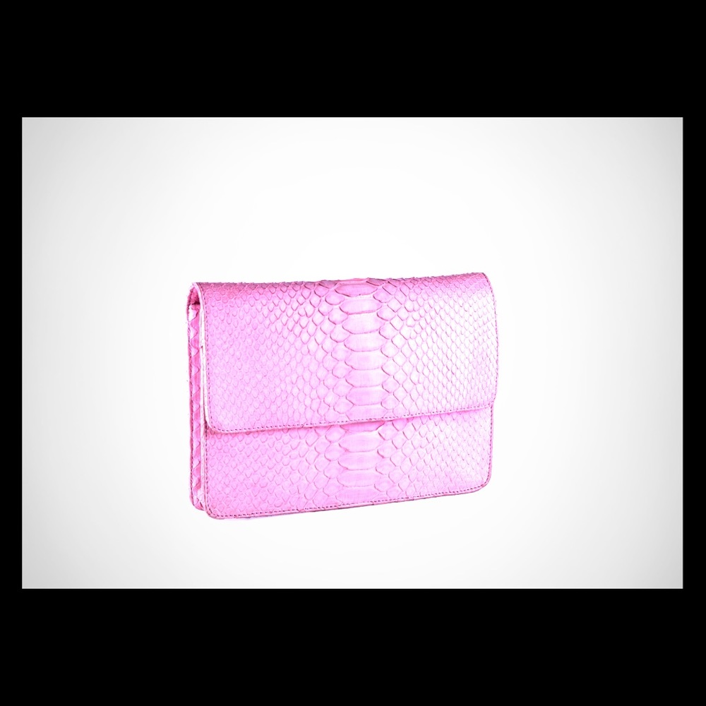 Genuine Python Skin Cross Body Bag